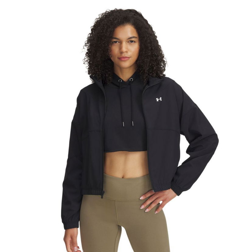 Jakna Under Armour Under Armour Rival Woven Jacket Crna | 1389631-001