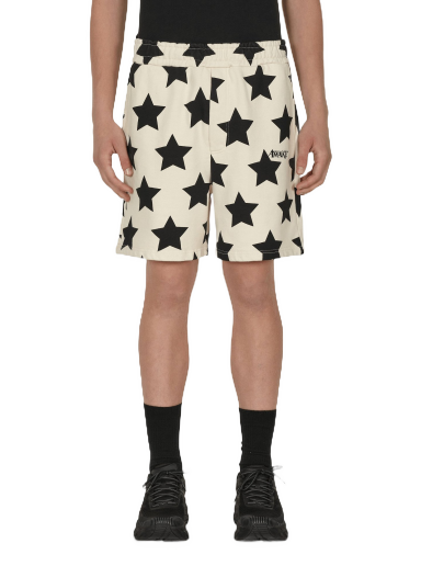 Kratke hlače Awake NY Star Printed Sweatshorts Bijela | AWK-SP22-SH001 IVORYBLACK
