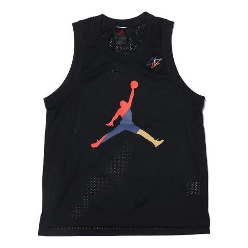 Majica bez rukava Jordan Jordan Sport DNA Mesh Breathable Jersey Crna | CK9591-010, 0