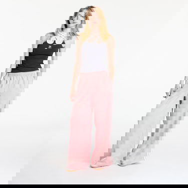 Hlače adidas Originals adidas Originals Satin Wide Leg Pants with Ruffle 3-Stripes Ružičasta | KC8815, 3