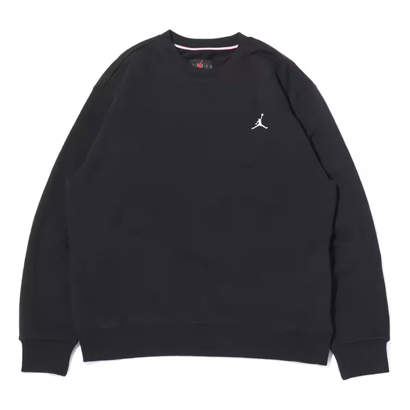Džemper Jordan Essentials Fleece Crewneck Sweatshirt Crna | FJ7777-010