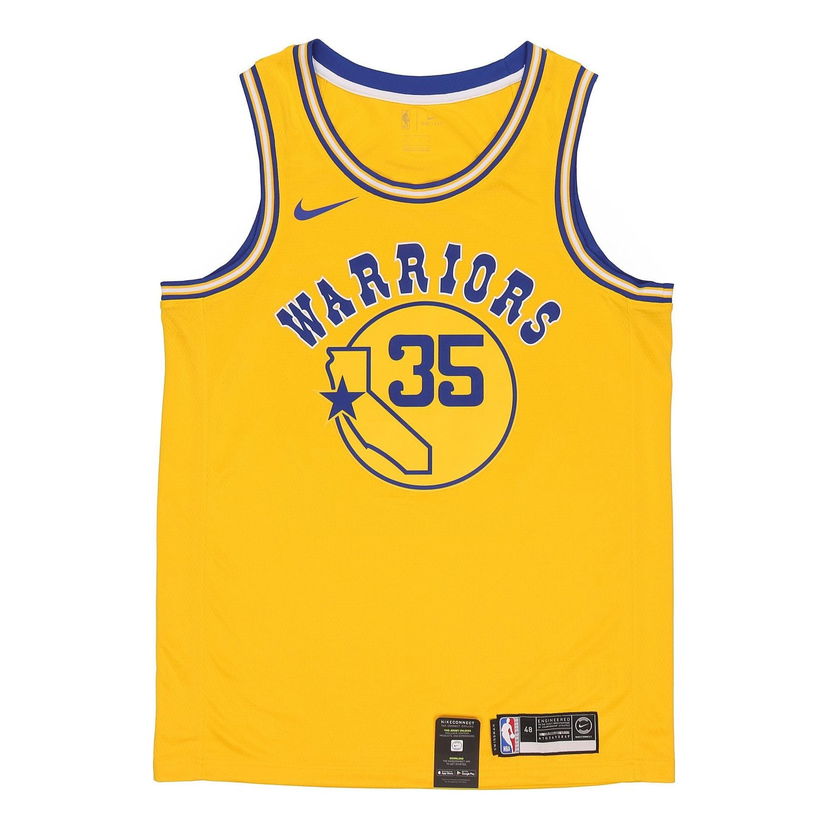 Dres Nike Golden State Warriors Durant Classic Edition Swingman Connected Jersey Žuta | AJ3878-729