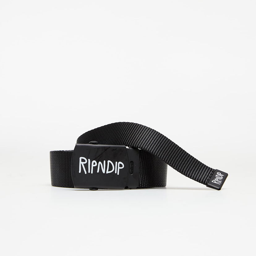 Pojasevi RIPNDIP RIPNDIP Logo Web Belt Crna | RND4799