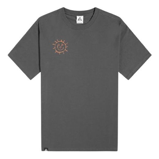 Majica kratkih rukava Nike ACG ACG Smiling Face T-Shirt Siva | DD8806-070
