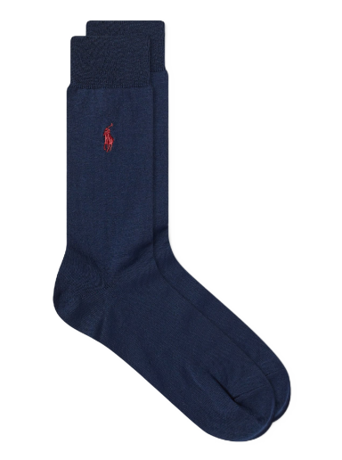 Čarape Polo by Ralph Lauren Mercerized Socks - 3 Pack Tamnoplava | 449653635004