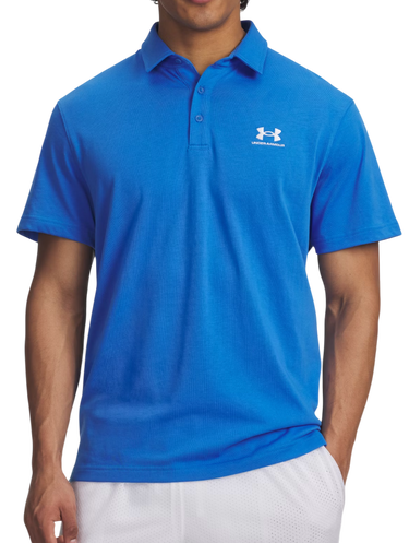 Polo majica Under Armour Textured Short-Sleeve Icon Polo Plava | 1386608-402, 0