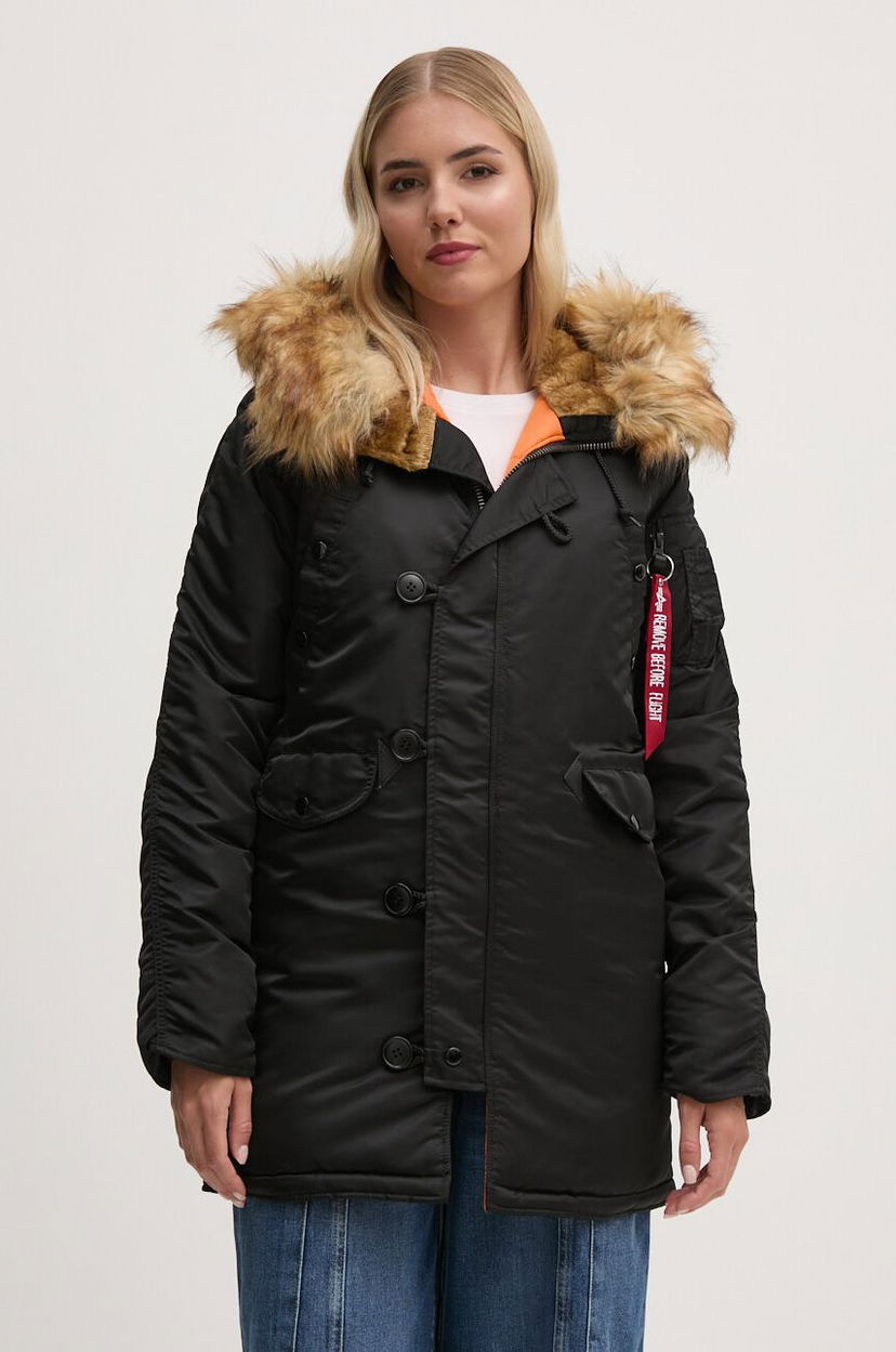 Parka Alpha Industries Parka Winter Crna | 113007