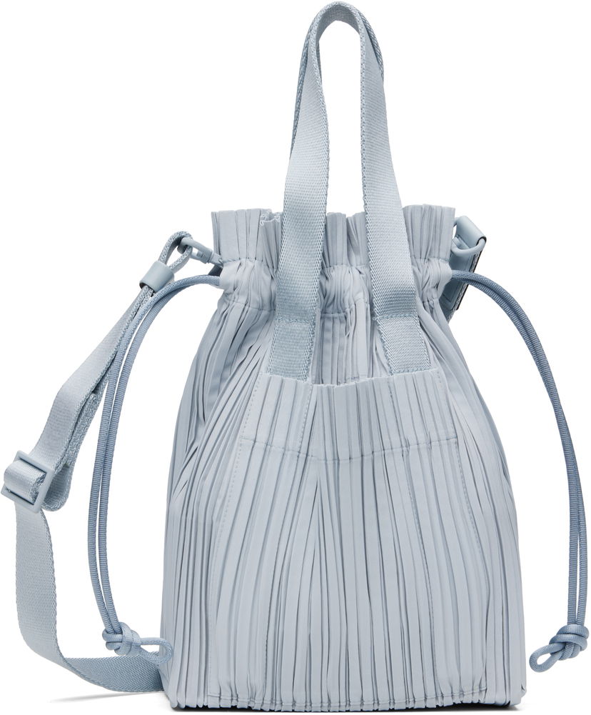 Ručna torbica Pleats Please Issey Miyake Pleats Please Issey Miyake Pleated Tote Bag Plava | PP57AG601