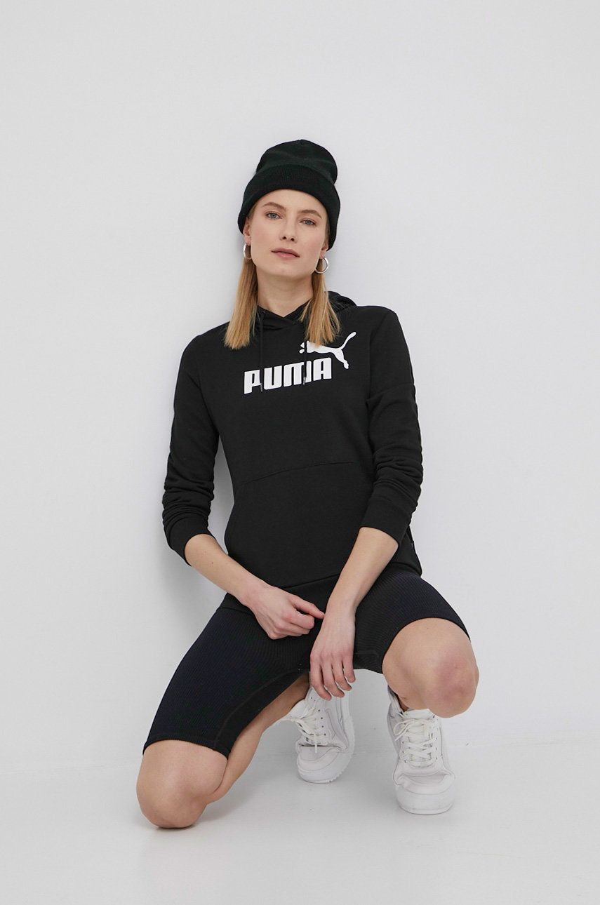 Dukserice Puma Hoodie Essential Logo Crna | 58679101, 0