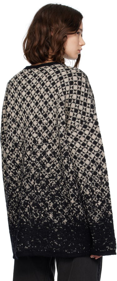 Džemper Maison Margiela MM6 Maison Margiela Wool & Mohair Dip Dye Sweater Crna | S52HL0051 M13136, 2