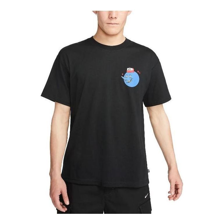 Majica kratkih rukava Nike SB SB Globe Guy Graphic T-Shirt Crna | FB8137-010