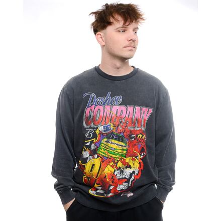 Džemper DC DC Throwback 94 Crew Sweatshirt Crna | ADYSF03129-BAC
