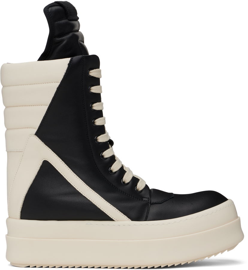 Tenisice i cipele Rick Owens Rick Owens Hollywood Mega Geobasket Crna | RU01E5855 LCO