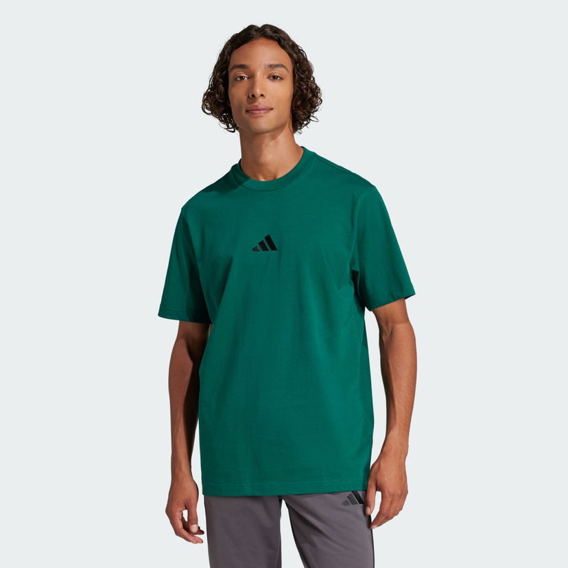 Majica kratkih rukava adidas Performance Essentials Small Logo Jersey T-Shirt Zelena | JF1096