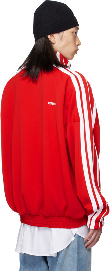 Jakna VETEMENTS Vetements Gym Track Jacket Crvena | UH76GJ300R, 2