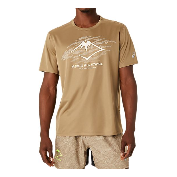 Majica kratkih rukava Asics Fujitrail Running T-Shirt Smeđa | 2011C981-200