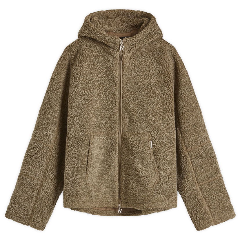Jakna Represent Clo Fleece Jacket With Hood Smeđa | MLM1344-021