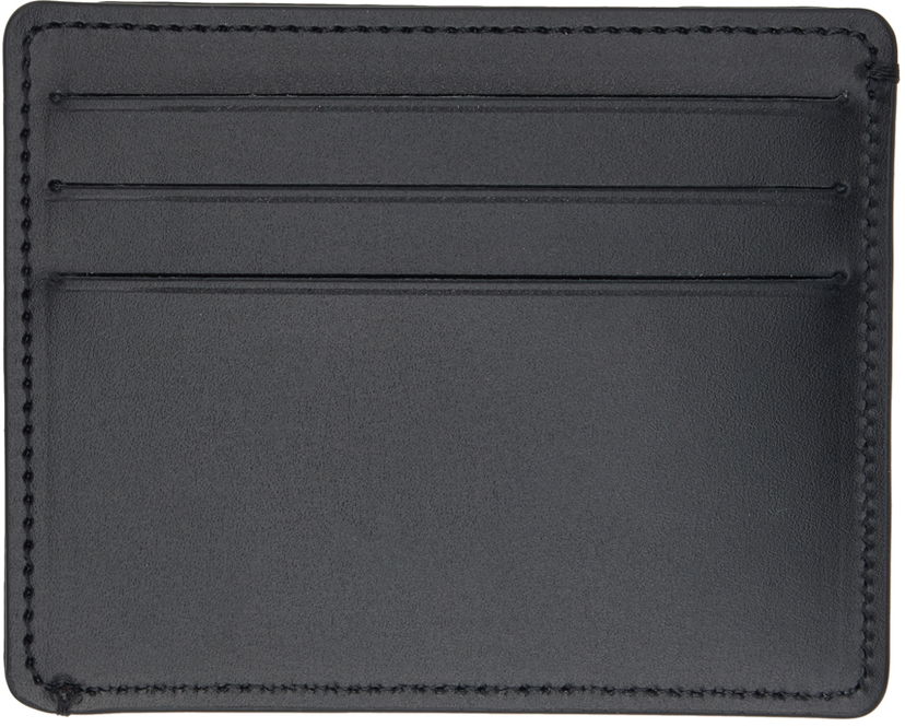 Novčanik Maison Margiela Black Stitches Card Holder Crna | SA2VX0003 P4745