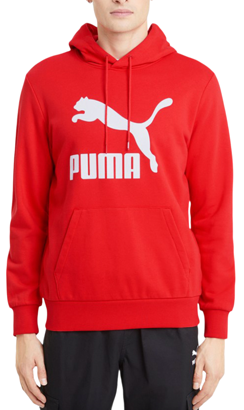 Dukserice Puma Classics Logo Hoodie Crvena | 53008411