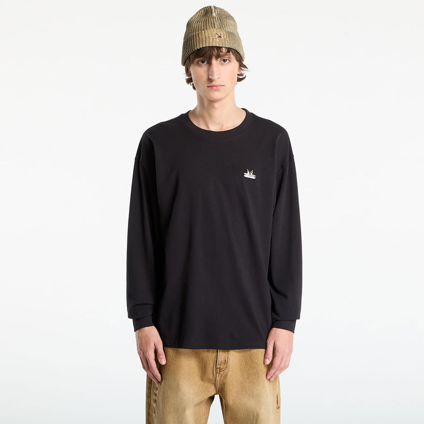 Majica kratkih rukava Footshop Playboy x FTSHP Cover Longsleeve Tee UNISEX Black Crna | FTSHP_531