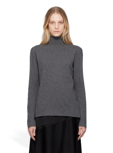 Džemper Jil Sander Rolled Turtleneck Siva | J40GP0002_J13204