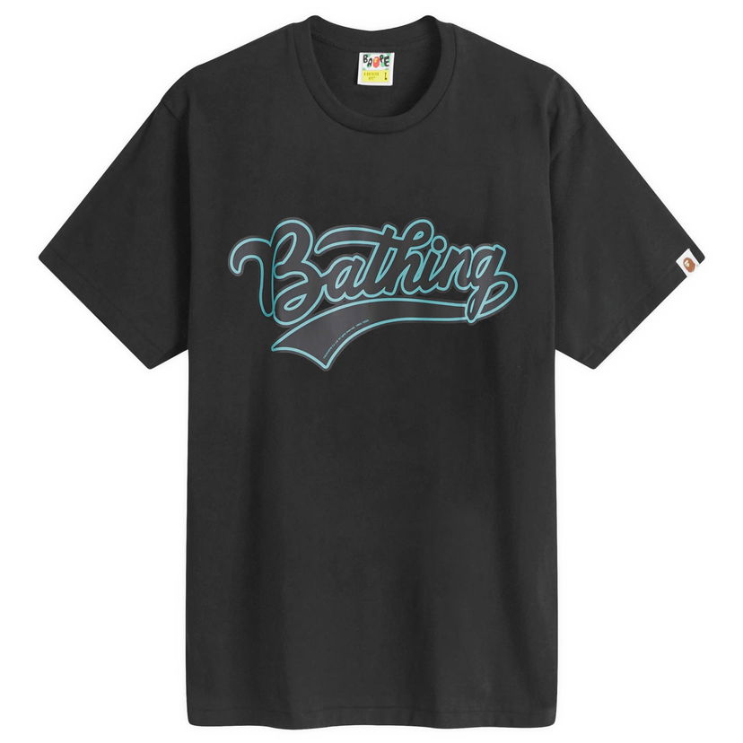 Majica kratkih rukava BAPE A Bathing Ape Varsity Baseball Logo T-Shirt Crna | 001TEK301046M-BLK