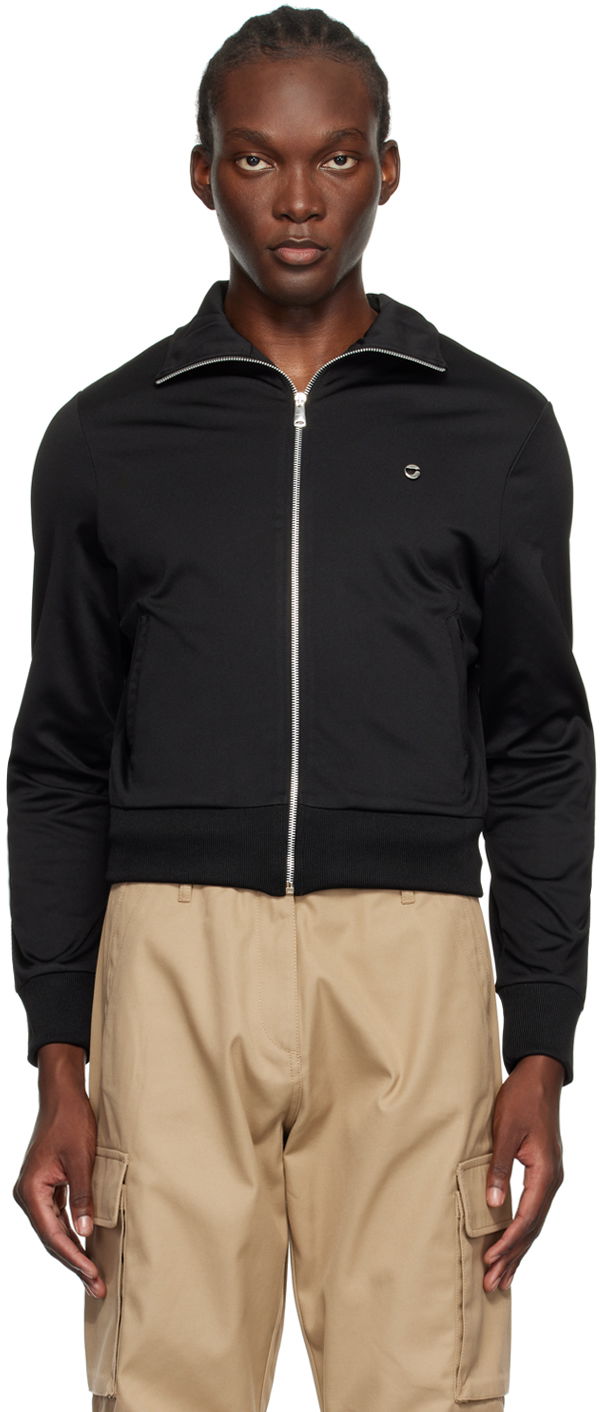 Bomber jakna Coperni Coperni Track Zip Jacket Crna | COPJS96567MEN