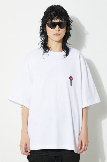 Majica kratkih rukava Fiorucci Fiorucci Lollipop Patch Boxy T-Shirt Bijela | M01FPTSH103CJ01WH03, 0