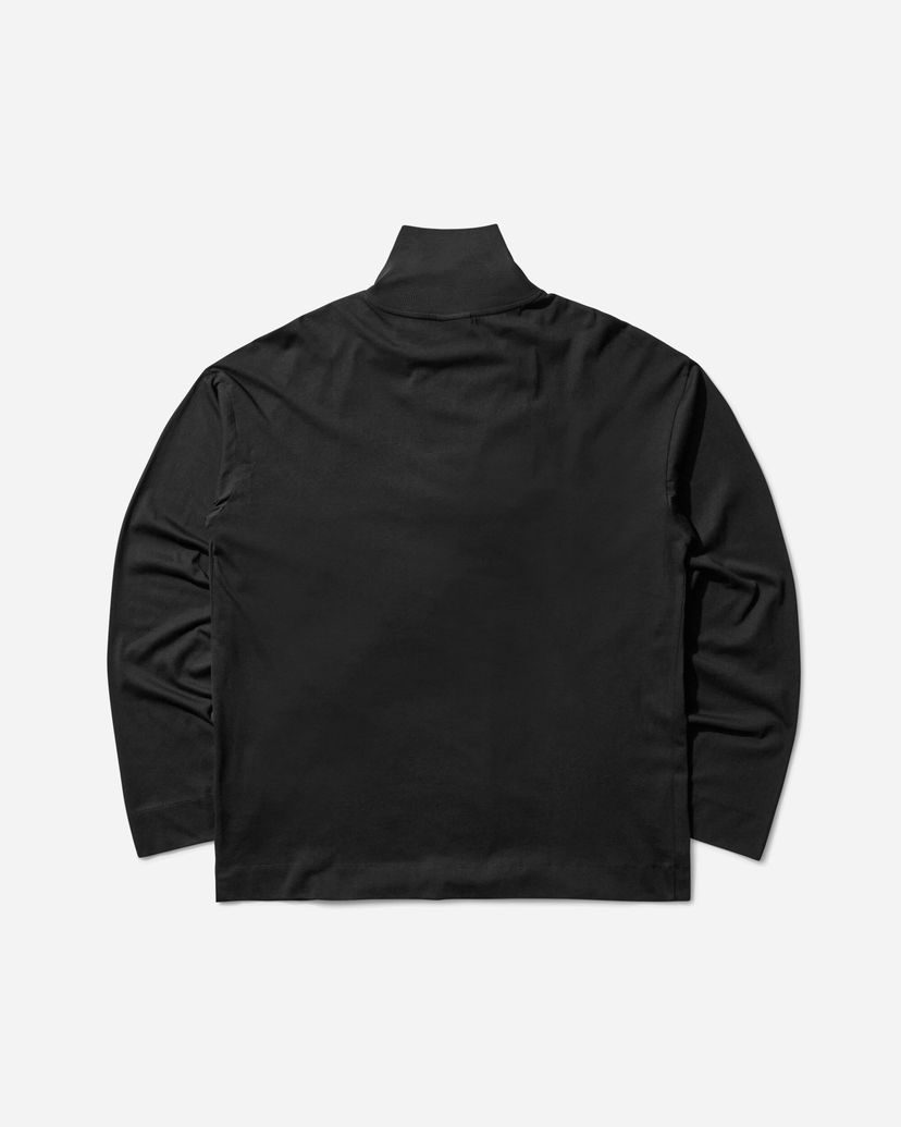 Majica kratkih rukava Dries Van Noten Mock Neck Long Sleeve T-Shirt Crna | 252-021115-2603 900