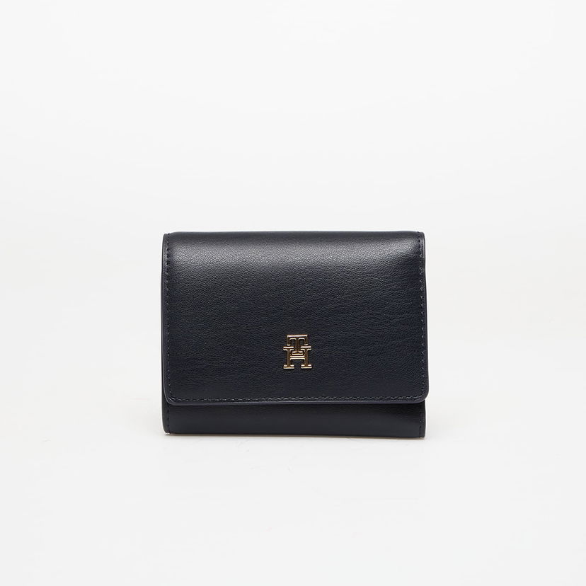Novčanik Tommy Hilfiger Wallet Icon Trifold Wallet Navy Universal Tamnoplava | AW0AW17737 DW6
