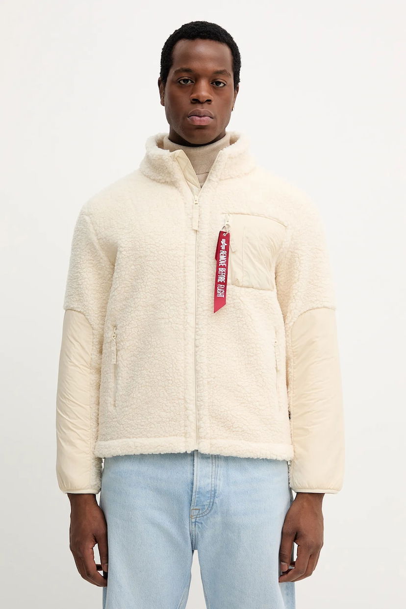 Jakna Alpha Industries Sherpa Fleece Jacket Bijela | 148118.16