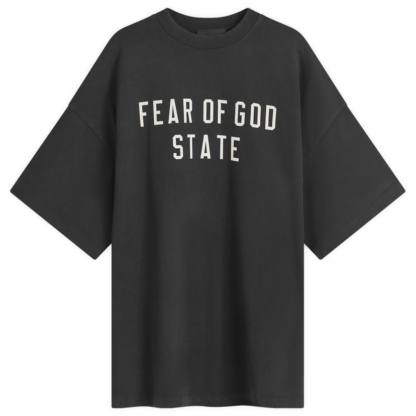 Majica kratkih rukava Fear of God Heavy Crewneck T-Shirt Crna | 125BT242000F