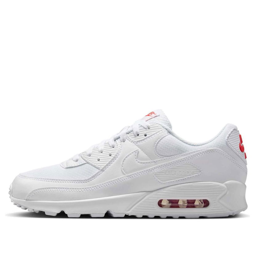 Tenisice i cipele Nike Air Max 90 'White Light Crimson' Bijela | DM0029-118