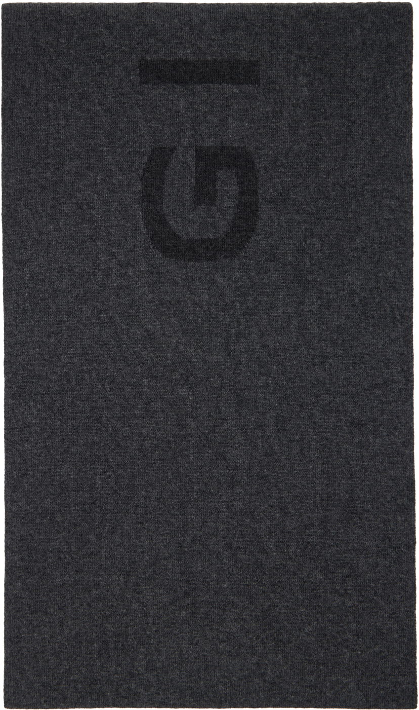 Šal Givenchy Double Sided Scarf Siva | BG00D3G00V028