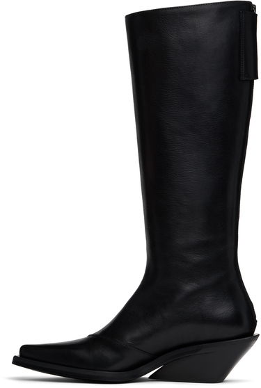 Haljina Ann Demeulemeester Ann Demeulemeester Auke Pointy Tall Boots Crna | 2402-W-R35-LT141-099, 2