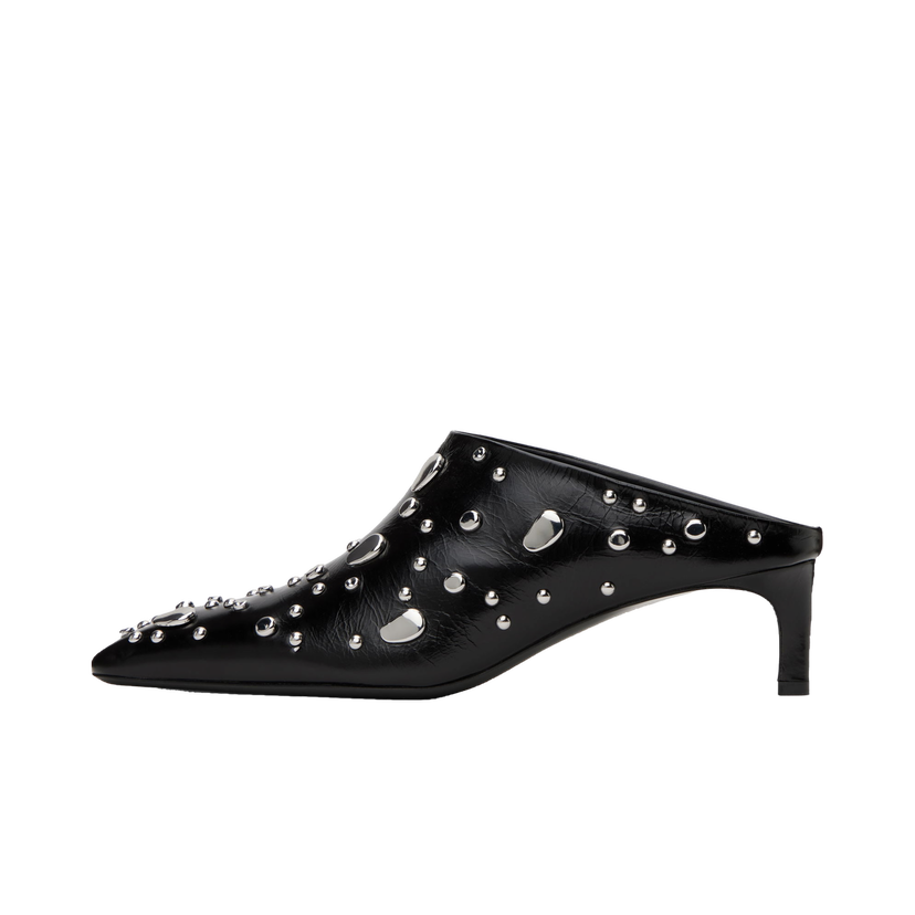 Tenisice i cipele Jil Sander Studs Mules Crna | J15WP0141_P7084