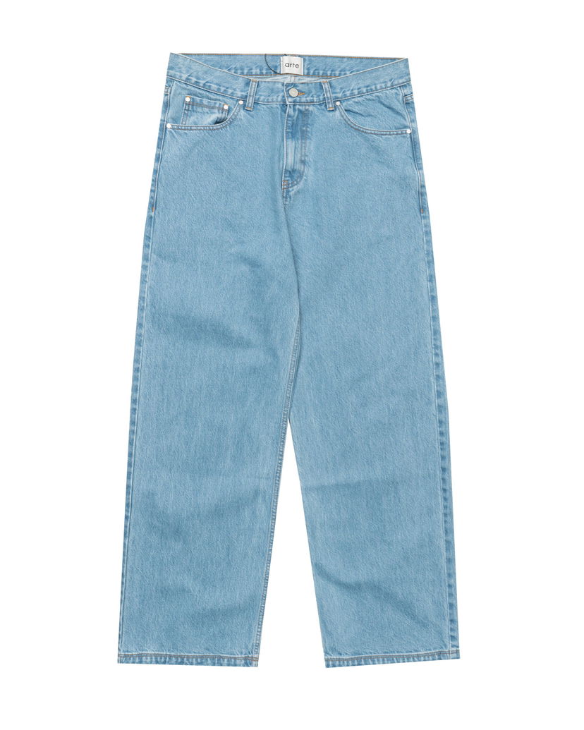 Jeans Arte Antwerp Arte Antwerp Graphic Wide Leg Jeans Plava | AW25-080P-BLE