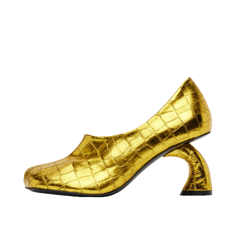 Tenisice i cipele Dries Van Noten Dries Van Noten Square Toe Heels Metalik | WS251-1551-208