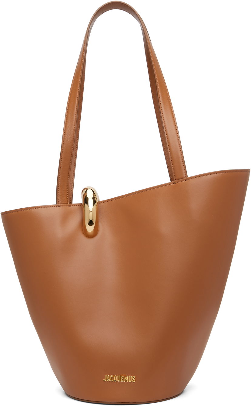 Tote bag Jacquemus Jacquemus 'The Bambola' Medium Tote Smeđa | 25E251BA412-3000