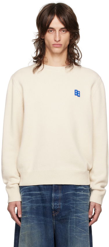 Džemper ADER ERROR Knit Sweater with Logo Patch Bijela | BMSGFYKT0101OT, 0