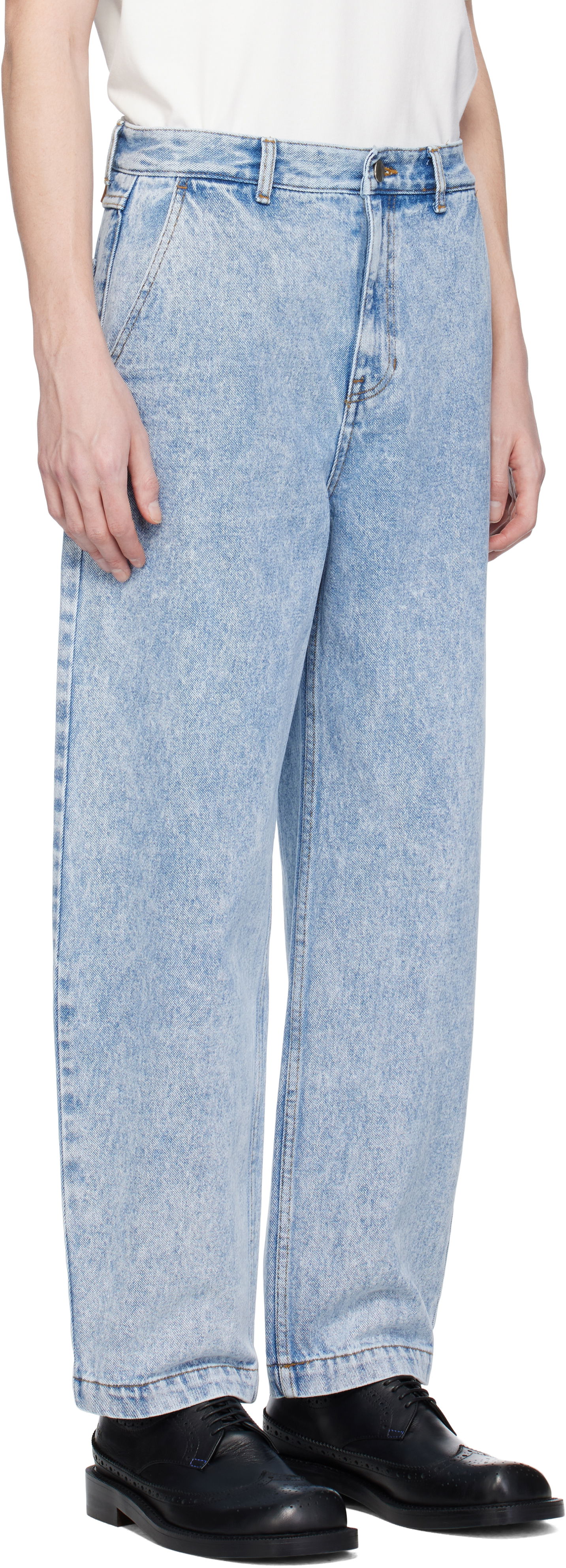 Jeans ADER ERROR ADER error Sig; TRS Tag 03 Jeans Plava | BO42FYJE0103SB, 1