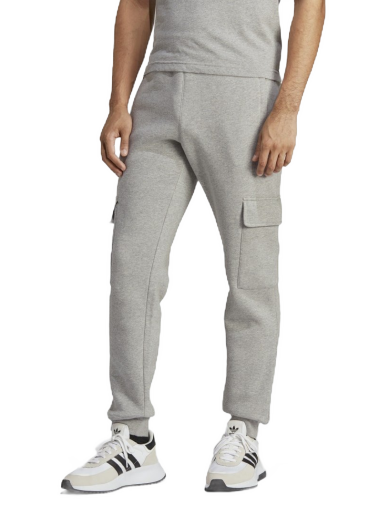 Hlače i traperice adidas Originals Trefoil Essentials Cargo Siva | IA4782