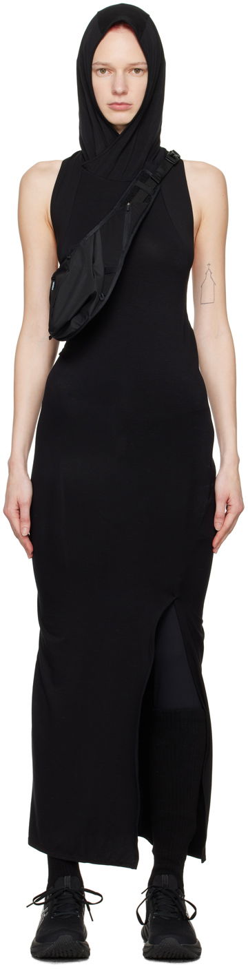 Haljina Post Archive Faction (PAF) Post Archive Faction (PAF) 6.0 Hooded Midi Dress Crna | 6.0 DDR-B, 0