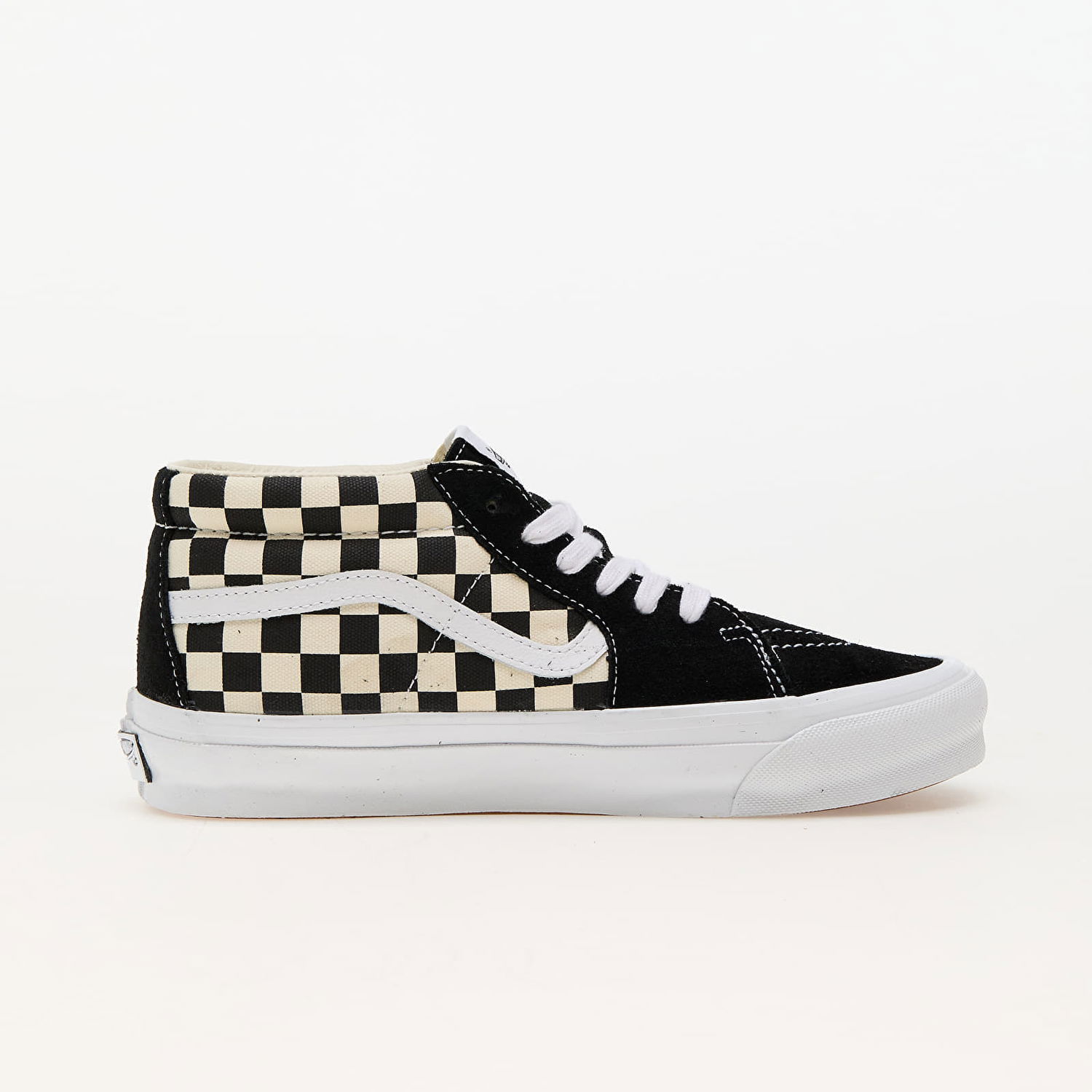 Tenisice i cipele Vans Sk8-Mid Reissue 83 LX Checkerboard Crna | VN000CQQ2BO1, 1