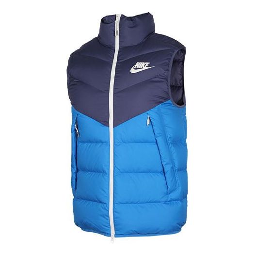 Prsluk Nike Athleisure Down Vest Plava | 928860-557