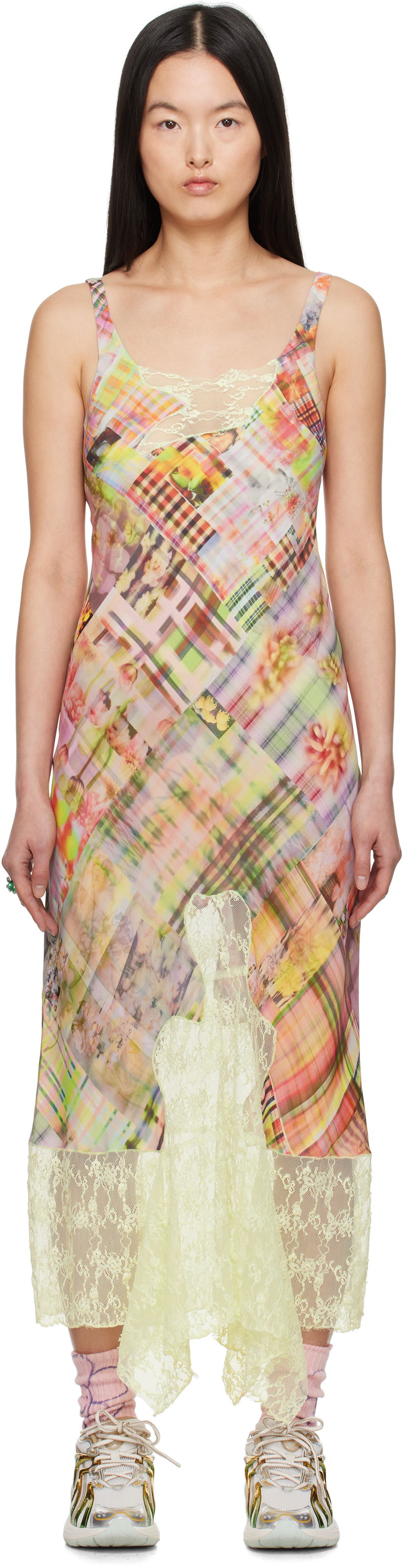 Haljina Collina Strada Collina Strada Anemone Print Midi Dress Višebojno | XX4019
