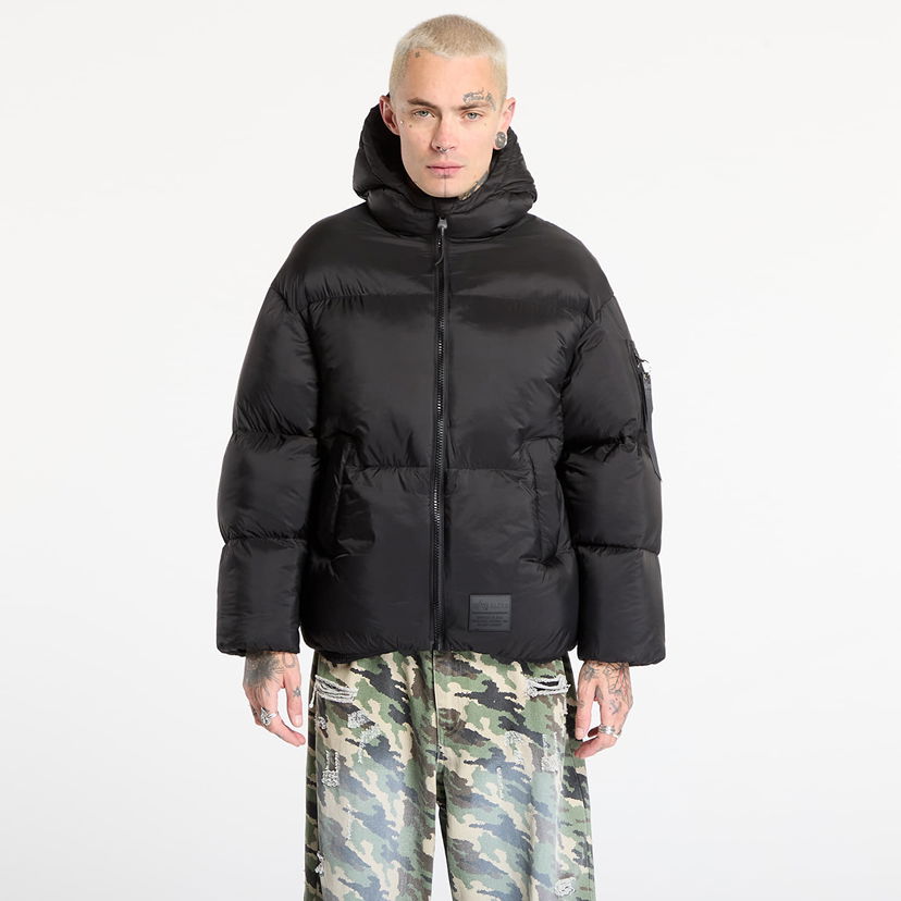 Bomber jakna Alpha Industries Cloud Puffer Bomber Jacket Crna | 148130-03