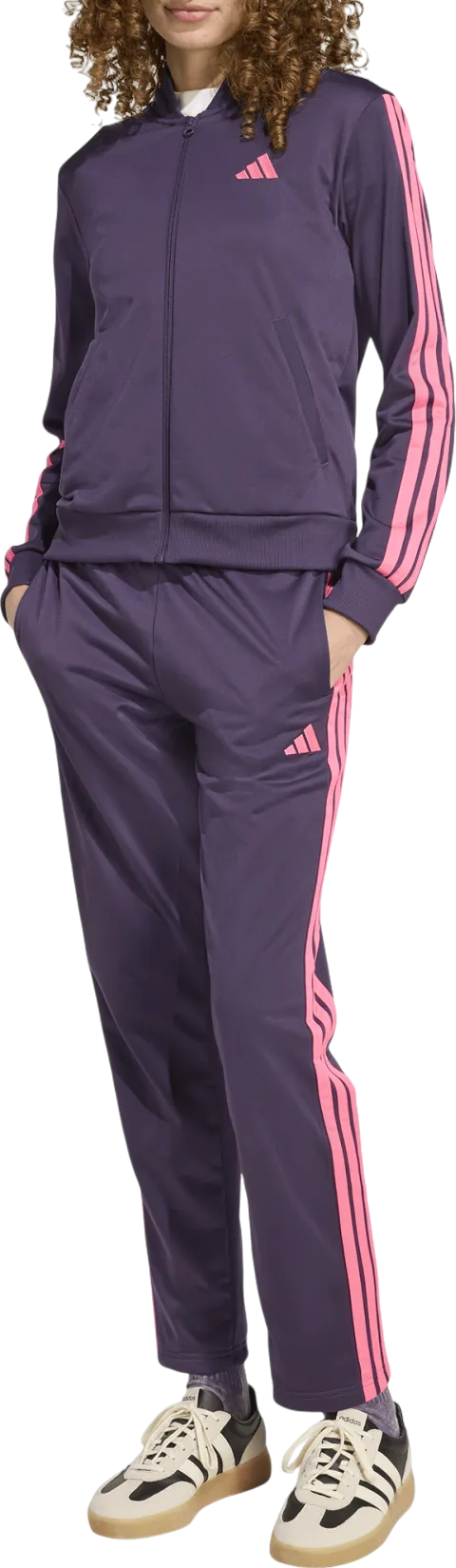 Trenerka adidas Originals Essentials 3-Stripes Tracksuit Ljubičasta | jx0510, 0