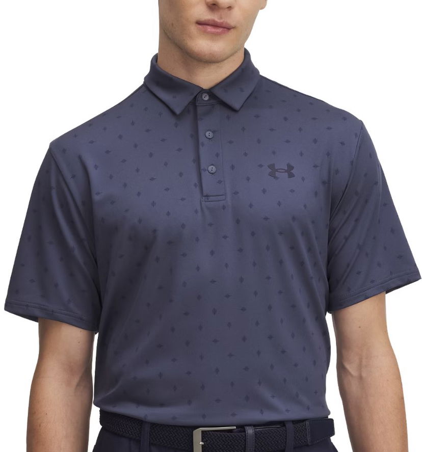 Polo majica Under Armour Playoff 3.0 Diamond Print Polo Shirt Tamnoplava | 1378677-046