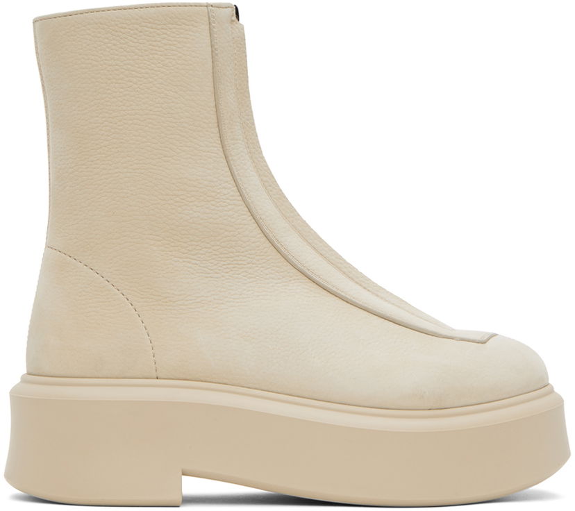 Odjeća The Row The Row Zipped I Boots Bež | F1144-L131R